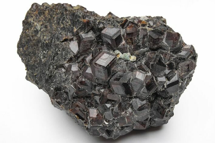 Gemmy, Sharply Terminated Garnet Cluster - Pakistan #213384